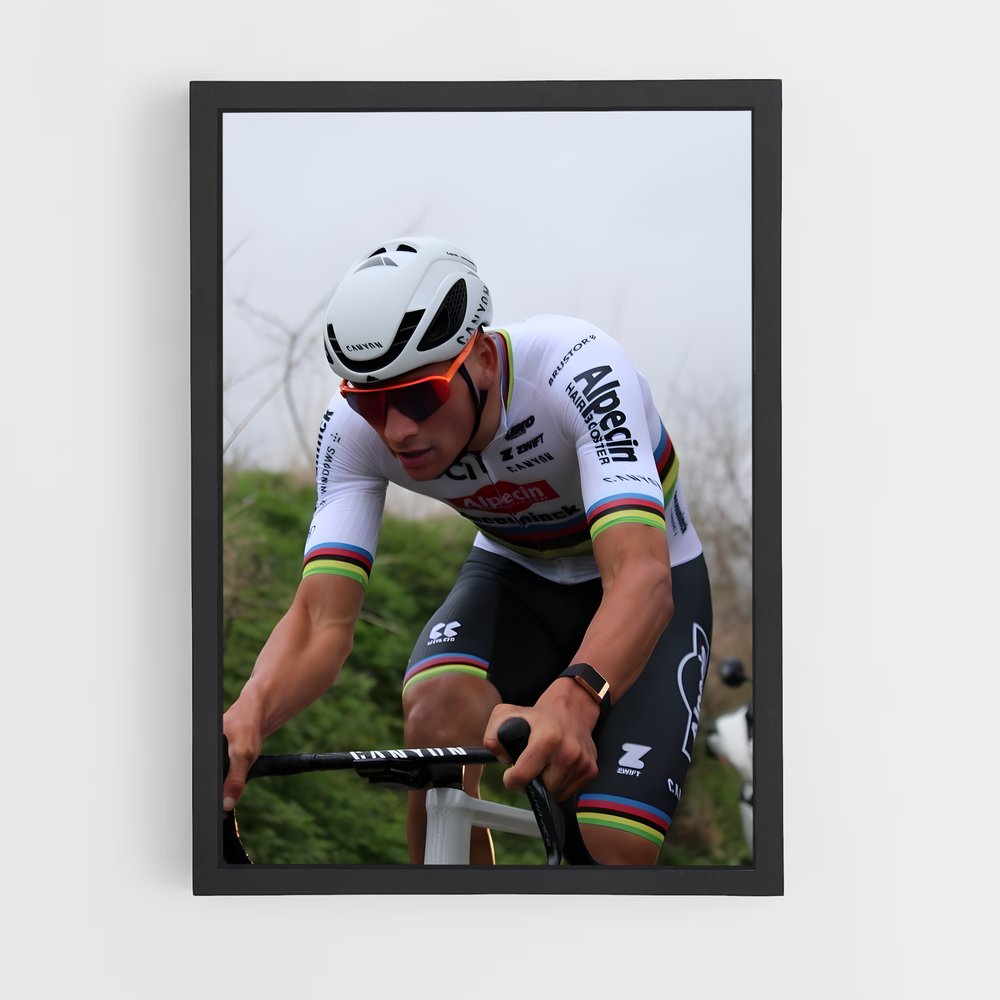 Poster Liberté en Deux Roues – affiche Cyclisme (vue 2)